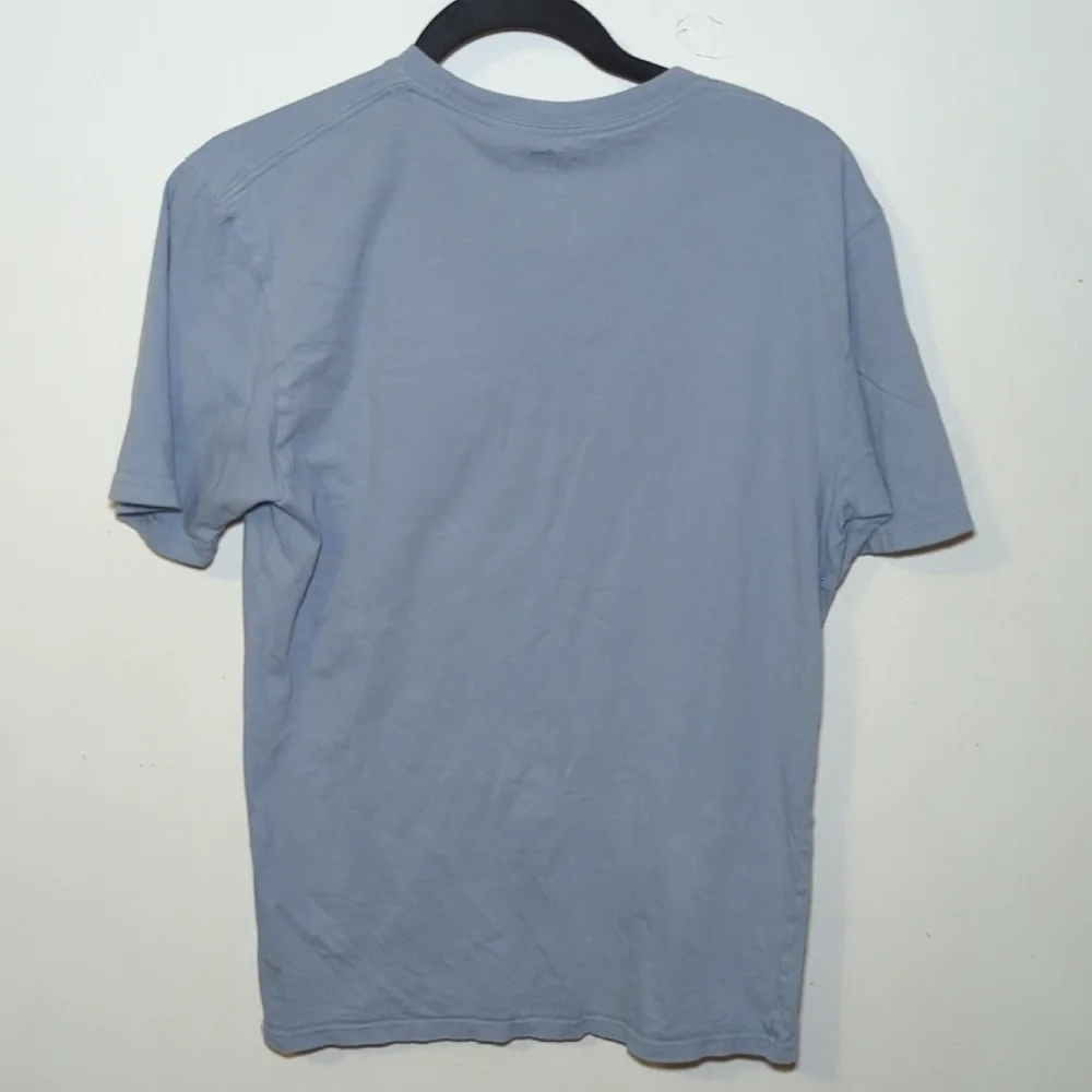 The North Face Blue Standard Fit Logo T-shirt Short Sleeve Cotton Men's Size S